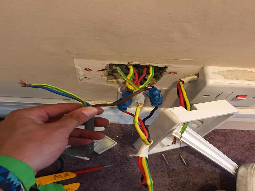 Electrical ring main repair works Alford Electrical Services Ltd